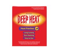 Deep Heat -  Patches - Long Lasting, Non Staining, Easy to use