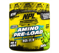 NPL -  Amino Pre Load Amino Energy Drink 10:1:1 - Green Apple