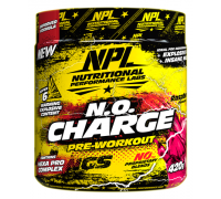 NPL -   N.O. Charge Pre Workout - Raspberry
