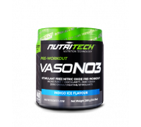 Nutritech -  VasoNO3 Pre Workout - Indigo Ice