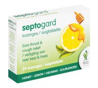 Tibb -  septogard lozenges - sore throat & cough relief, Honey Lemon
