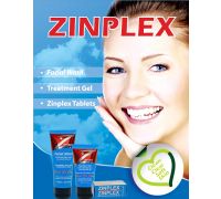 Zinplex -  Combo Pack - Facial Wash, Treatment Gel and 60 Tablets